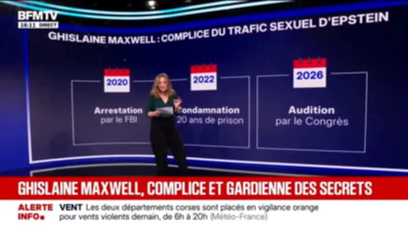 Affaire Epstein : Ghislaine Maxwell, la complice incontournable du criminel sexuel