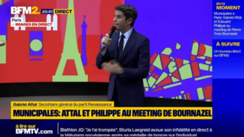 Attal dénonce les scandales au Conseil de Paris, théâtre d'affaires politiques