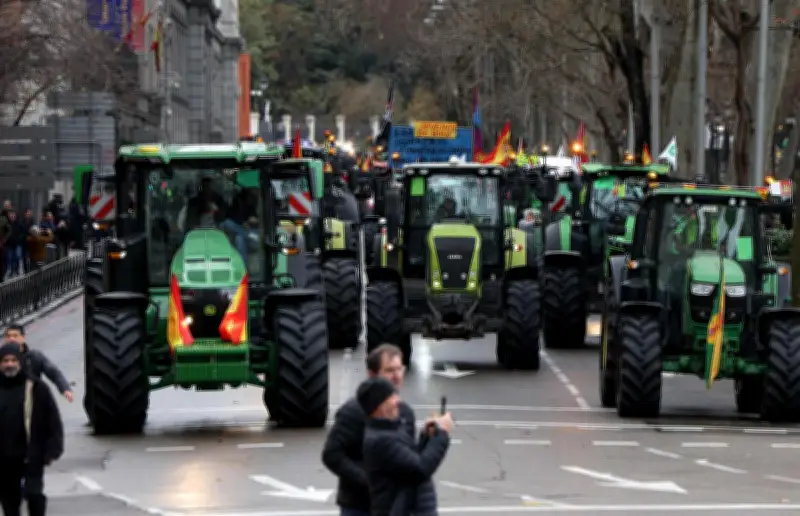 Colère agricole en Espagne : des milliers manifestent contre l'accord UE-Mercosur à Madrid