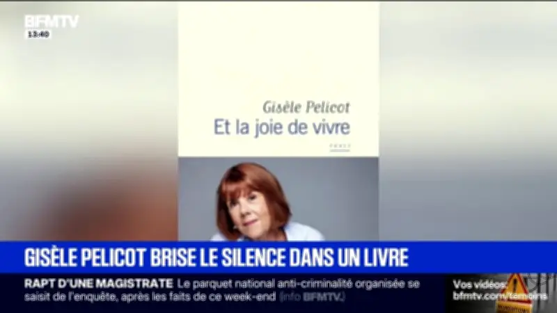 Gisèle Pelicot brise le silence après son agression : un livre événement le 17 février