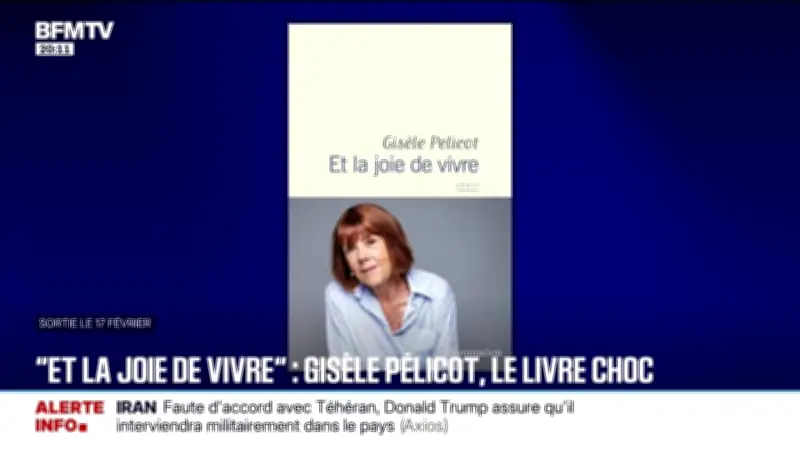 Gisèle Pelicot publie un livre sur sa joie de vivre, un témoignage inspirant à paraître en février