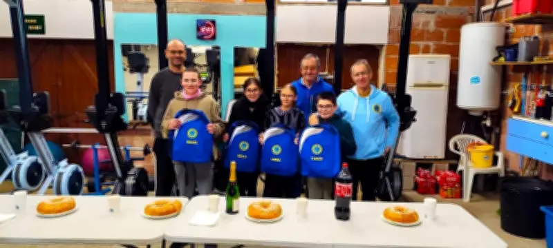 L'Aviron Clairacais récompense ses jeunes rameurs lors de la cérémonie des vœux