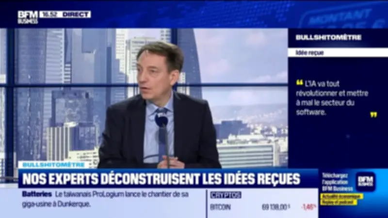 L'IA ne révolutionnera pas tout, assure Aymeric Diday sur BFM Bourse