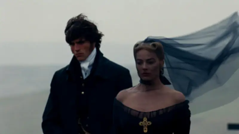 Margot Robbie et Jacob Elordi dans une adaptation bancale des Hauts de Hurlevent