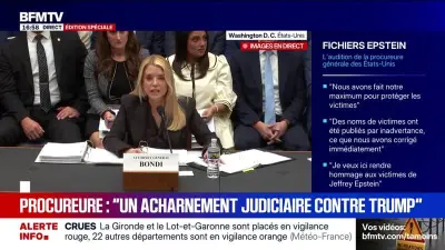 Affaire Epstein : l'ancienne procureure Pam Bondi interroge sur les excuses à Trump