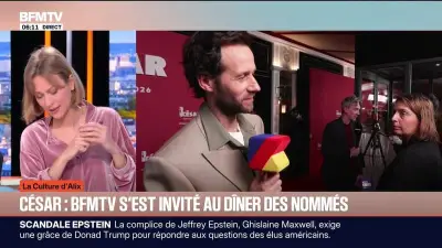 BFMTV s'invite au dîner des nommés des César : une couverture médiatique exclusive