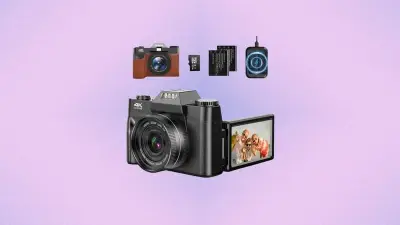 Cdiscount propose un appareil photo numérique à moins de 80€ avec écran pivot et vidéo 4K