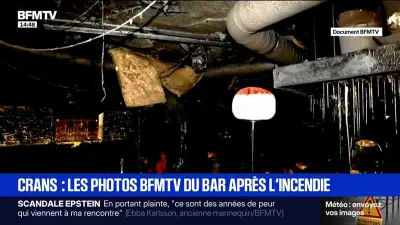 Crans-Montana: les nouvelles photos révèlent l'ampleur des dégâts après l'incendie du bar Constellation