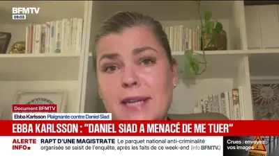 Ebba Karlsson porte plainte contre Daniel Siad 36 ans après les faits présumés
