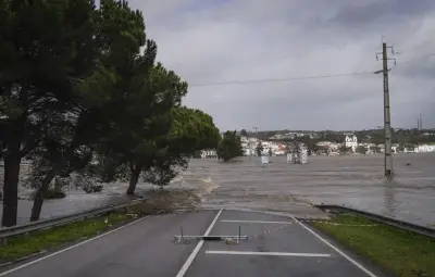 Effondrement d'un viaduc sur l'A1 au Portugal après la rupture d'une digue