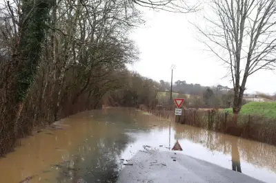 Gironde : quarante routes inondées et fermées après de fortes pluies