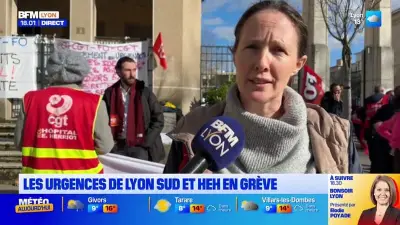 Grève aux urgences de Lyon Sud et HEH : un mouvement social d'ampleur à Lyon