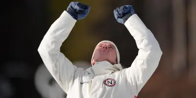 Johan-Olav Botn dédie sa médaille d'or olympique à son ami Sivert Bakken