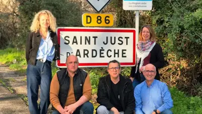 Jérôme Pradier mène la liste « Saint-Just-d’Ardèche au cœur » aux municipales