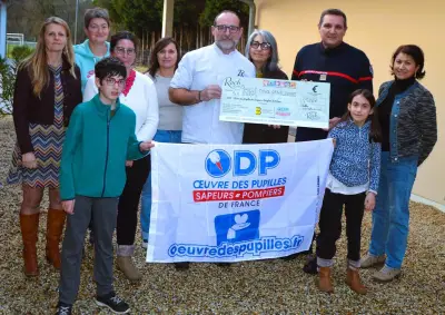 La boulangerie Roch soutient les orphelins de pompiers avec l'opération Galettes