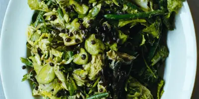 La recette de la salade de poulet à l'estragon de Jesse Jenkins