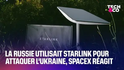 La Russie utilisait illégalement Starlink pour attaquer l'Ukraine, SpaceX réagit