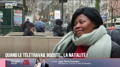 Le télétravail, un facteur de hausse de la natalité selon une étude américaine