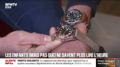 Les enfants perdent la capacité de lire l'heure sur les horloges analogiques