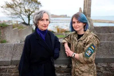 Portrait de Yulia Mykytenko, commandante de drones ukrainienne, par Lara Marlowe