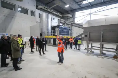 Périgny inaugure un centre unique de valorisation des biodéchets en France