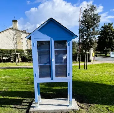 Soudiac s'équipe de deux boîtes à livres écoresponsables pour partager la lecture