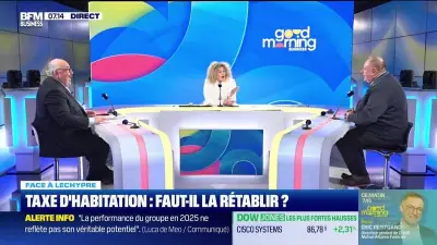 Taxe d'habitation : faut-il la rétablir ? Le débat entre Emmanuel Lechypre et Jean-Marc Daniel