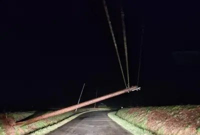 Tempête Nils : 109 000 foyers privés d'électricité dans les Landes