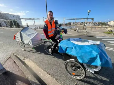 Thomas Sorel, hémiplégique, parcourt l'Europe en tricycle électrique