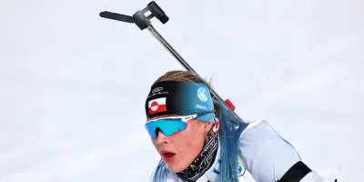 Ukaleq Slettemark, biathlète groenlandaise, bannie des États-Unis sous Trump