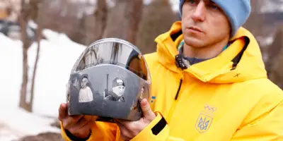Un skeletonneur ukrainien exclu des JO pour un casque hommage à ses coéquipiers