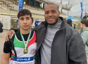 Alain Oca Gabirondo, cadet transfrontalier, brille au championnat de France de marteau