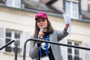 Aliette Espieux, organisatrice de la marche pour Quentin à Lyon, sous le feu des projecteurs