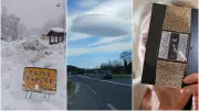 Ariège : une famille lâchée par un VTC dans la neige, un nuage ovni intrigue et une arnaque bancaire frappe