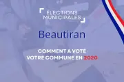 Beautiran 2020 : la victoire écrasante d'ENGAGES POUR BEAUTIRAN en un tour