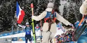 Biathlon aux JO 2026 : les Françaises rééditent l'exploit masculin dans un relais haletant