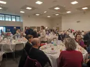 Dernier repas des aînés pour la maire Véronique Chambaud qui quitte ses fonctions