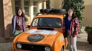 Deux étudiantes lyonnaises s'élancent dans l'aventure du 4L Trophy avec leur Renault 4L