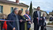 Dions inaugure sa nouvelle place de la mairie végétalisée et conviviale
