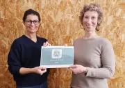 Emma Larrieu-Let, guérie d'une leucémie, relie Capbreton à Prague à vélo pour son donneur