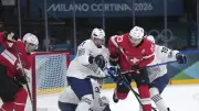 Hockey sur glace : la France battue par la Suisse aux JO d'hiver de Milan 2026