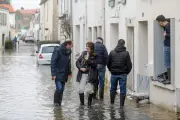 Inondations à Marsilly, Nieul-sur-Mer et Saint-Xandre : les rues et champs submergés
