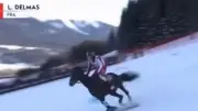 JO 2026 : Une vidéo IA de ski à cheval crée la confusion, le vrai sport existe
