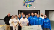 Le comité des fêtes de Clermont-l'Hérault collecte 2 000 € pour le Téléthon
