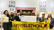 Les Dragons du cœur offrent 13 020 € à l'AFM Téléthon lors d'une assemblée générale