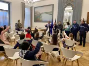 Les élèves délégués de Victor-Hugo découvrent la mairie de Tonneins et échangent avec le maire