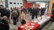 Les pompiers de Montblanc honorent leurs partenaires lors d'une réception conviviale