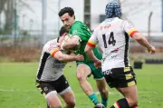 Mouguerre s'impose de justesse face à Oursbelille-Bordères en rugby