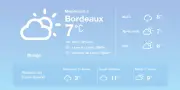 Météo à Bordeaux : Ciel couvert et pluies éparses aujourd'hui, amélioration demain