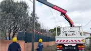 Tempête dans l'Hérault : un poteau électrique remplacé en urgence après des semaines de pluie
